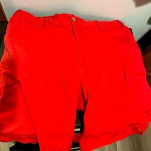 Nautical red shorts